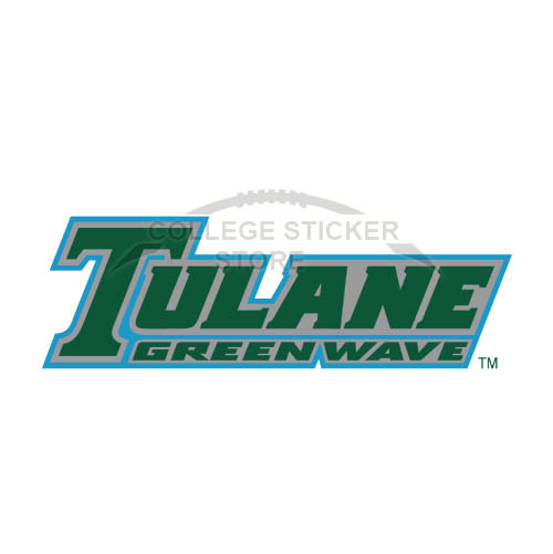 Diy Tulane Green Wave Iron-on Transfers (Wall Stickers)NO.6611